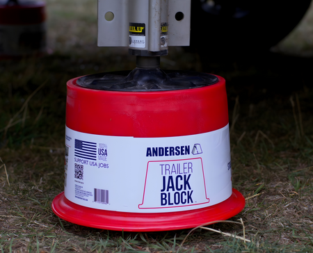8 Inch Andersen Hitches Jack Block magnetic