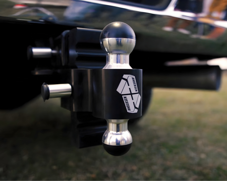 Andersen Hitches Black Anodized Rapid Hitch on a truck