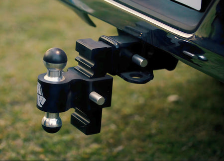 Black Anodized Rapid Hitch further view