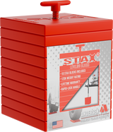 STAX with Packaging in transparent background Studio