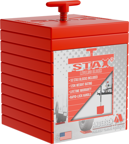 STAX with Packaging in transparent background Studio