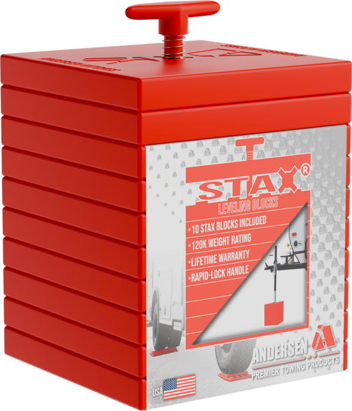 Andersen Manufacturing Andersen Stax Leveling Blocks 10-Pack - Main product photo