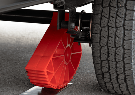 The Andersen Single Axle Rapid Jack (S.A.R.J) getting ready to bed moved forward.