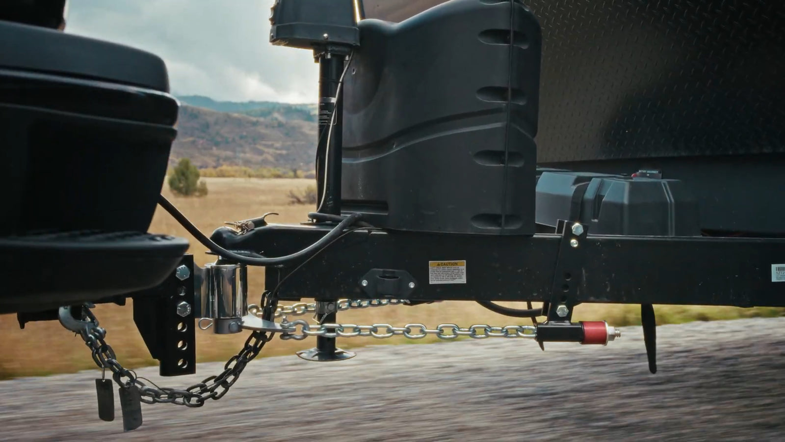 Andersen Hitches Weight Distribution Hitch Towing a trailer